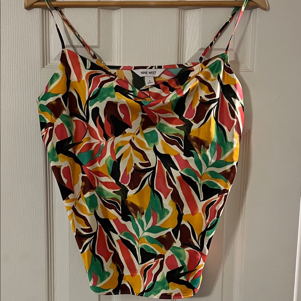 Nine West Vibrant Multicolor Camisole